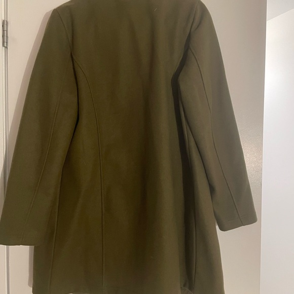 Green Tommy Hilfiger military style jacket. Sz L. - Picture 3 of 3